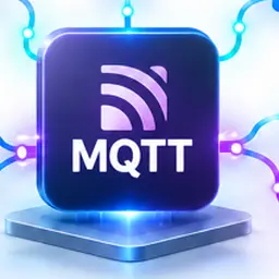 MQTT icon: open MQTT with any topic format and any client ID